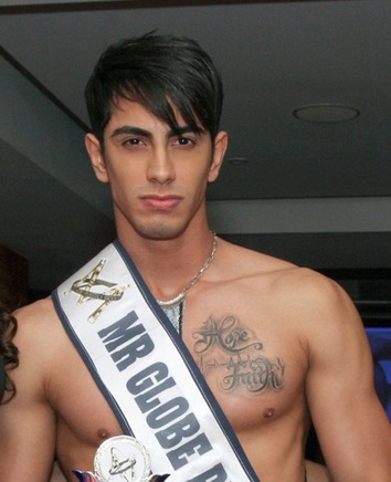 Titulado Christopher Gutierrez como el nuevo Mr Globe Puerto Rico 2013